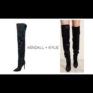 🔥 Kendall & Kylie Over Knee Boots Alexxa